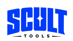 Scult Tools logo, blue